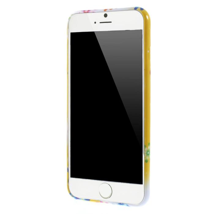 OEM - Flexicase Skal till Apple iPhone 6(S) Plus - Multi Daisy Flowers