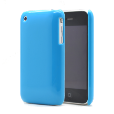 OEM - Shiny baksideskal till iPhone 3gs Blå