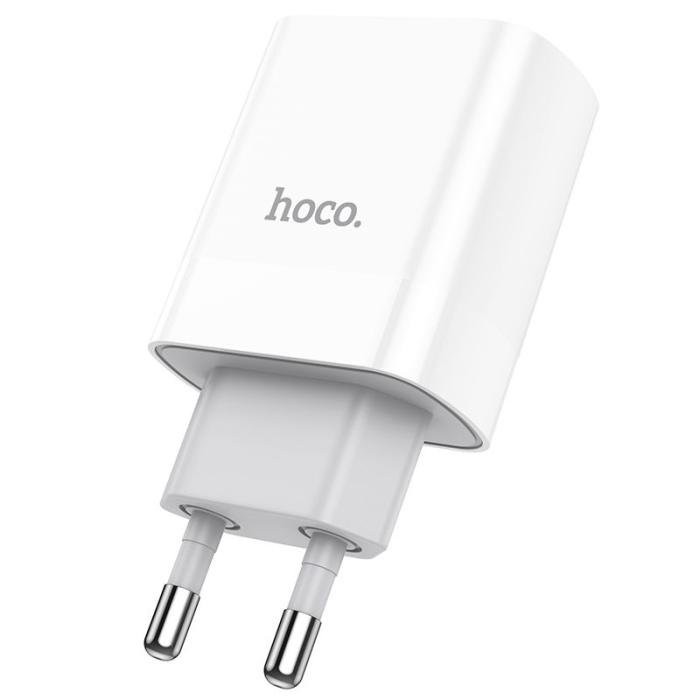 Hoco Case - Hoco Case - Network Charger 20W- Vit