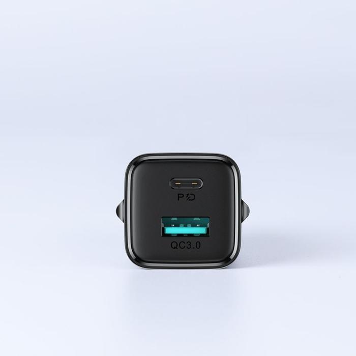 UTGATT - Joyroom - L-QP207 2-Port Network Charger 20w - Svart