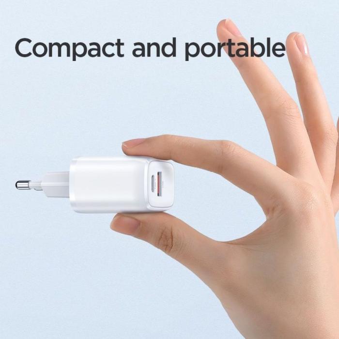 UTGATT5 - Joyroom - 2-Port Network Charger 20w - Vit