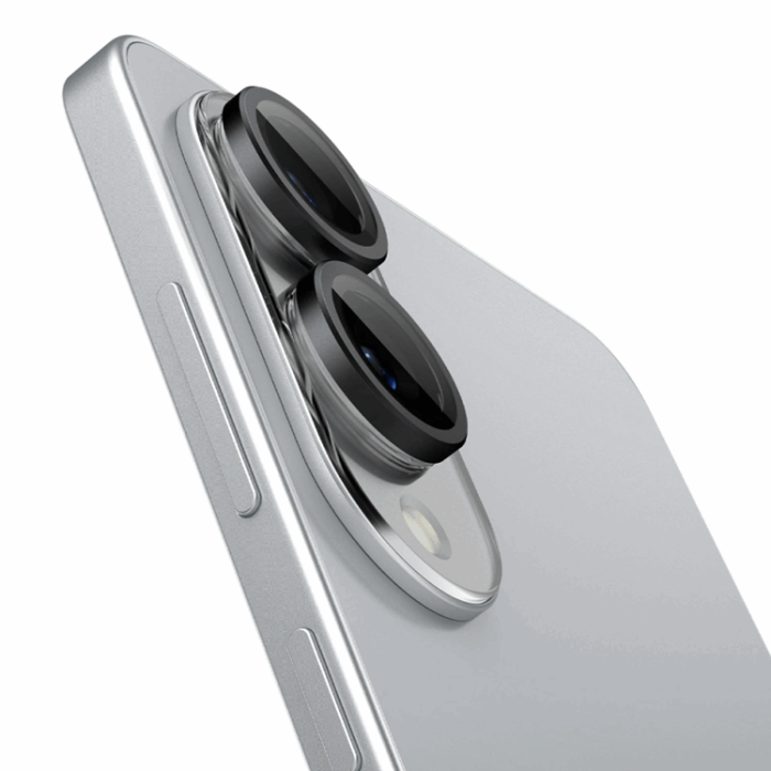 Spigen - [2-Pack] Spigen Galaxy S25 Edge Kameralinsskydd Härdat glas EZ Fit