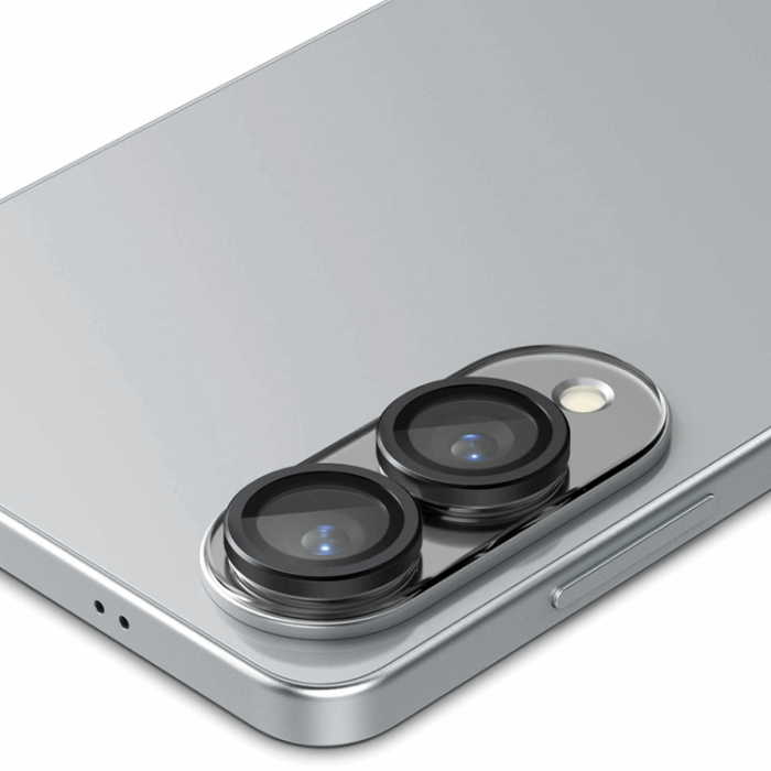 Spigen - [2-Pack] Spigen Galaxy S25 Edge Kameralinsskydd Härdat glas EZ Fit