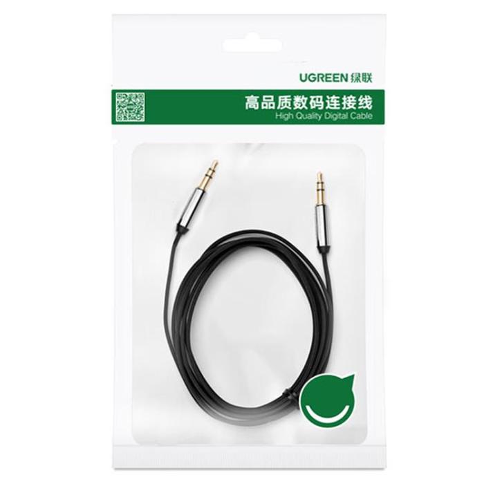 Ugreen - Ugreen Audio Kabel AUX Mini Jack 3.5mm 1m - Svart