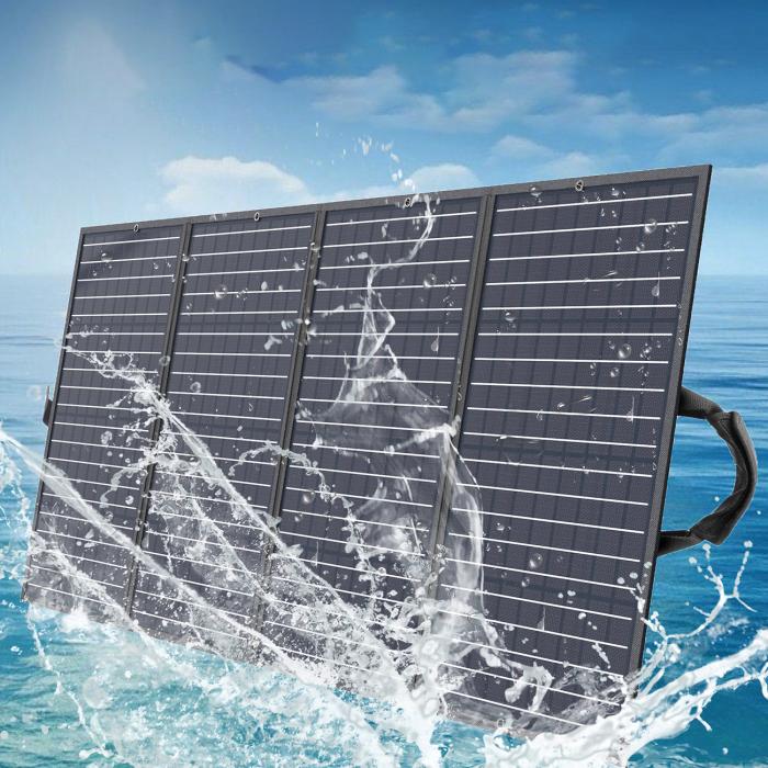 Choetech - Choetech Foldable Solladdare 160W - Svart