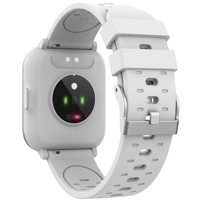 Denver - DENVER Smart Watch med Temp, Syre och Hjärtfrekvens - Vit