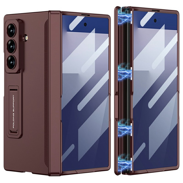 GKK Galaxy Z Fold 7 Mobilskal med Magnetic Hinge Kickstand | 2353 | AlltMobil