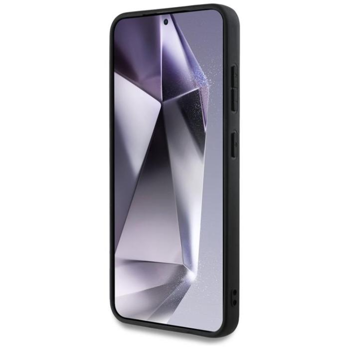 Guess - Guess Galaxy S25 Plus Mobilskal Grained Big 4G Logo Small Classic - Brun