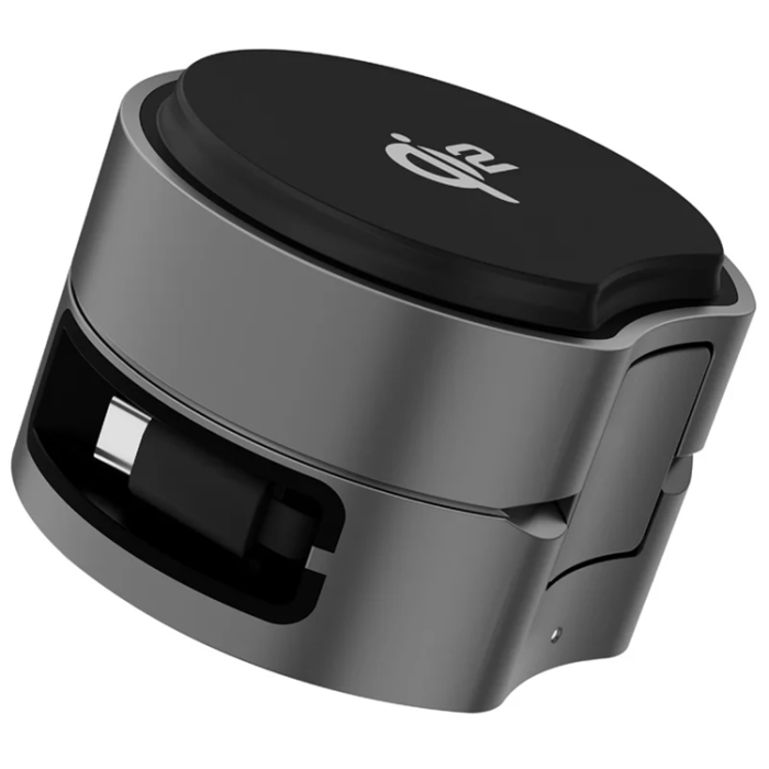 A-One Brand - B30 3-in-1 Foldable Magnetisk Trådlös Laddare Qi2 15W med Kabel 80cm