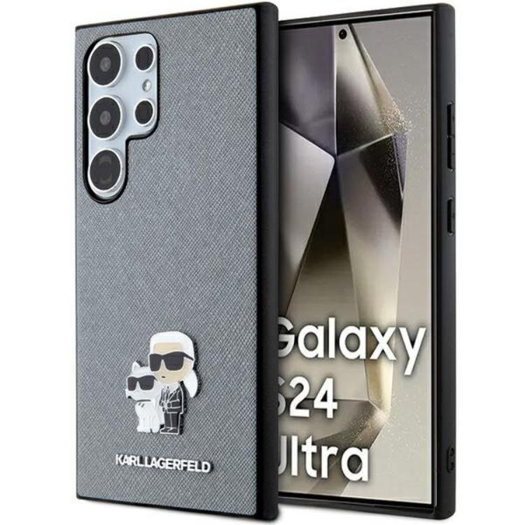 Karl Lagerfeld Galaxy S24 Ultra Mobilskal Saffiano Metal Pin | 2353 | AlltMobil