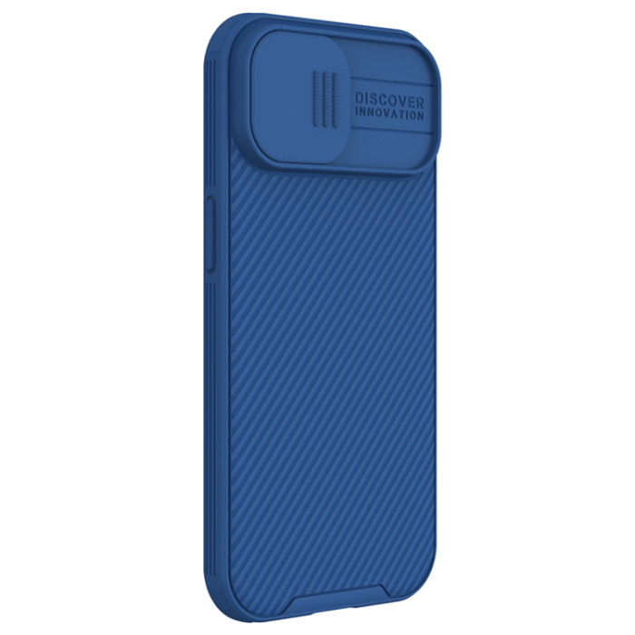 Nillkin - Nillkin iPhone 15 Plus Mobilskal CamShield Pro Magnetic - Blå