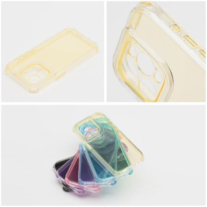 OEM - iPhone 16 Pro Max Mobilskal Matrix Clear - Gul