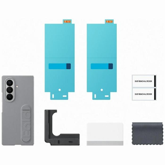 Samsung - Samsung Galaxy Z Fold 7 Mobilskal Silikon - Grå