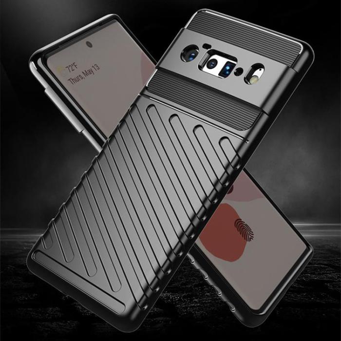 UTGATT1 - Thunder Flexible Skal Google Pixel 6 Pro - Svart