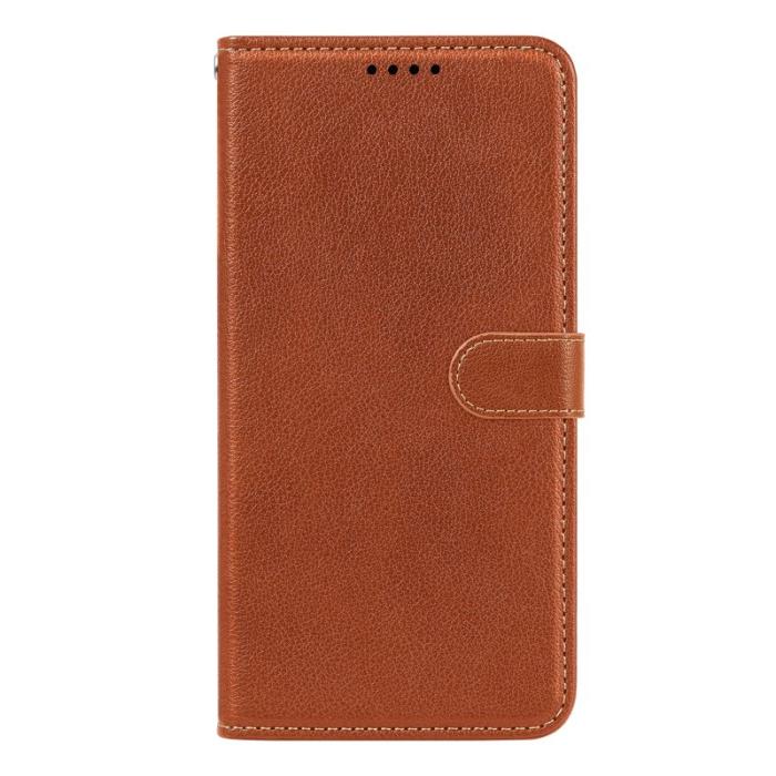 OEM - Samsung Galaxy A37 Fodral RFID Skydd Konstläder - Brun