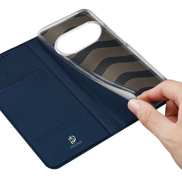 Dux Ducis - Dux Ducis Google Pixel 10/10 Pro Plånboksfodral Skin Pro - Blå