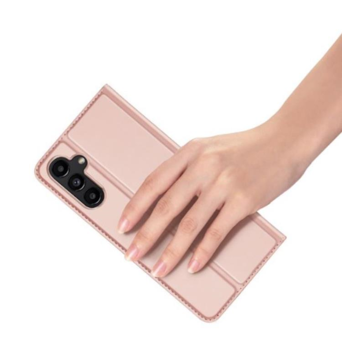 Dux Ducis - Dux Ducis Galaxy A24 4G Plånboksfodral Skin Pro - Rosa Guld