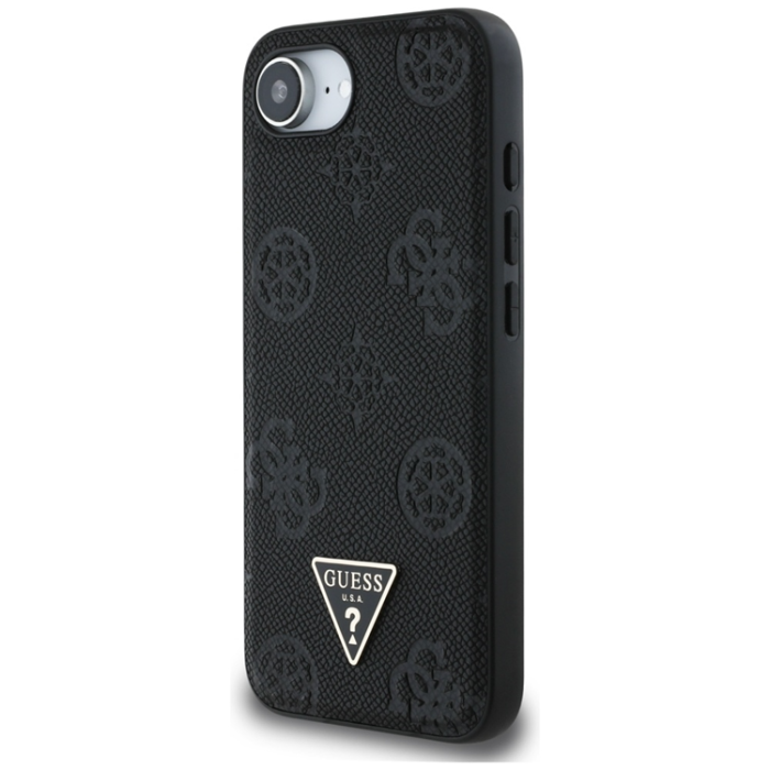 Guess - Guess iPhone 16e Mobilskal Magsafe Triangle Logo - Svart