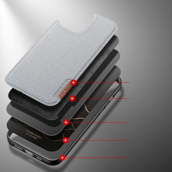 Dux Ducis - Dux Ducis Fino Skal iPhone 13 Pro - Grå