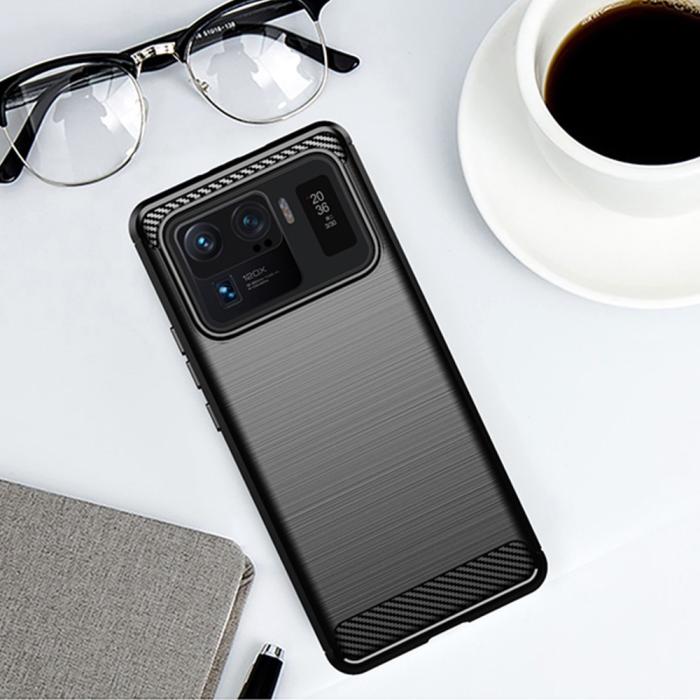UTGATT1 - CARBON skal till XIAOMI Mi 11 ULTRA Svart
