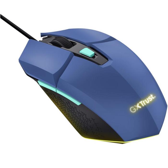 Trust - TRUST GXT 109B Felox Illuminated Gaming Mus - Blå