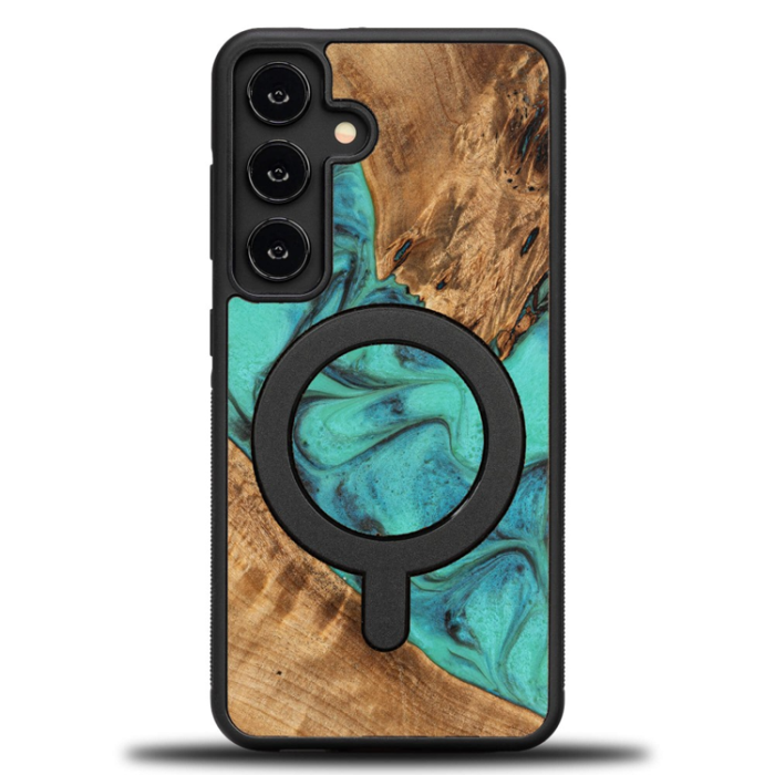Bewood - Bewood Galaxy A55 5G Mobilskal MagSafe Unique Turquoise