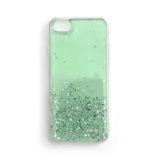 Wozinsky - Wozinsky Star Glitter Shining Skal Galaxy A42 - Grön