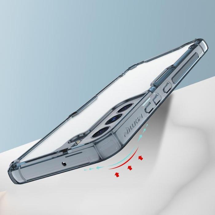 Nillkin - Nillkin Armored Nature Pro Skal Galaxy S22 Plus - Clear