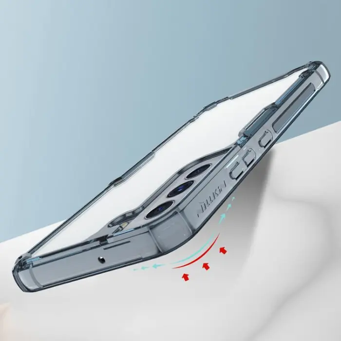 Nillkin - Nillkin Armored Nature Pro Skal Galaxy S22 Plus - Clear