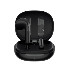 QCY - QCY Tr&aring;dl&ouml;s H&ouml;rlurar In-Ear med ENC LDAC Hi-Res Audio - Svart