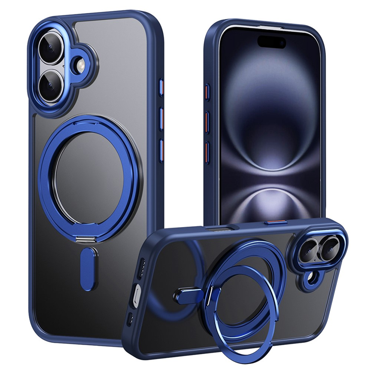 Mobilskal till iPhone 17 MagSafe Kickstand Matte - Blå | 2353 | AlltMobil