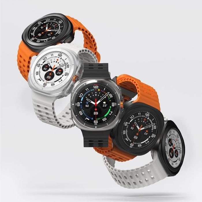 Ringke - Ringke Samsung Galaxy Watch Ultra (47 mm) Skal + Härdat Glas Skärmskydd