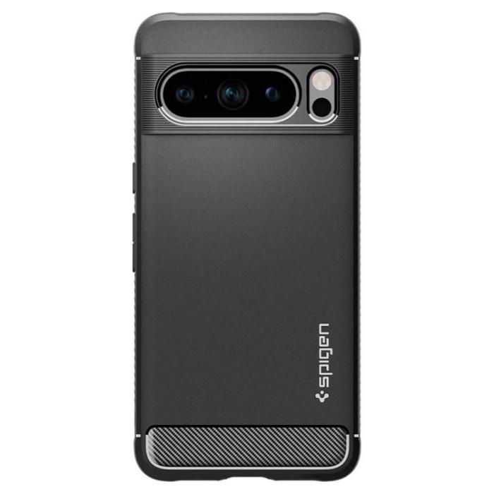 UTGATT - Spigen Google Pixel 8 Pro Mobilskal Rugged Armor - Matte Svart