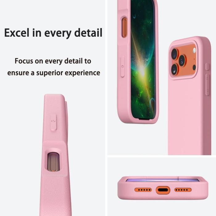 N/A - Mobilskal till iPhone 17 Pro Shockproof EVA - Rosa
