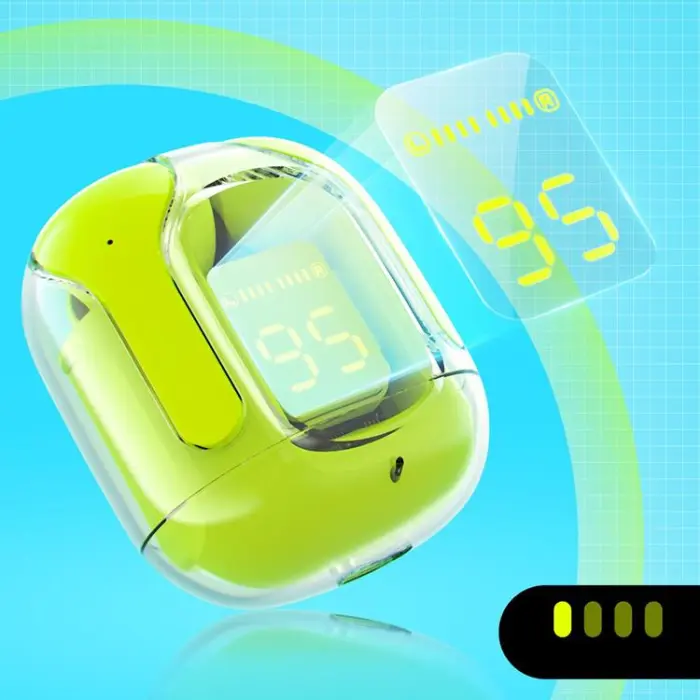 Acefast - Acefast In-ear Trådlösa Hörlurar TWS Bluetooth - Grön