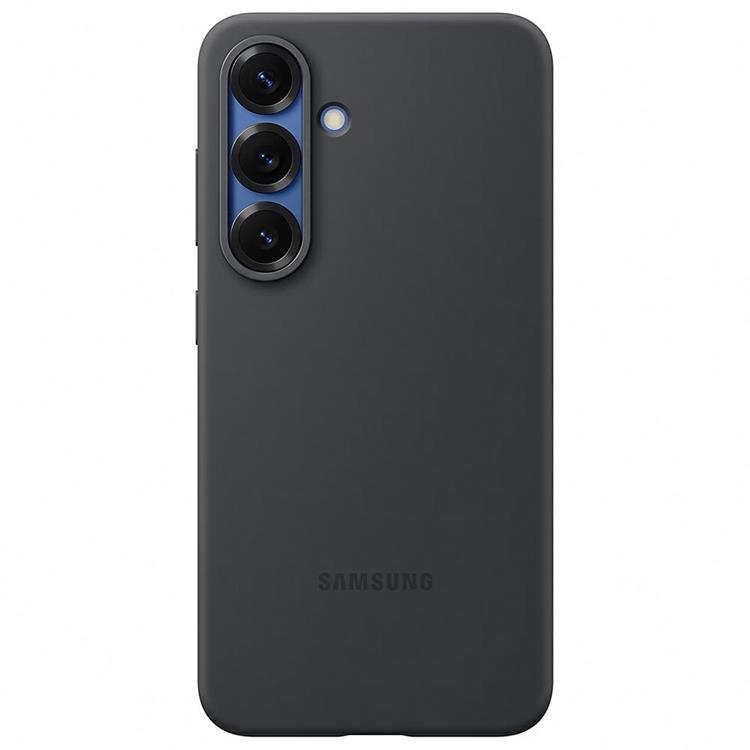 Mobilskal till Samsung Galaxy S25 Silikon - Svart