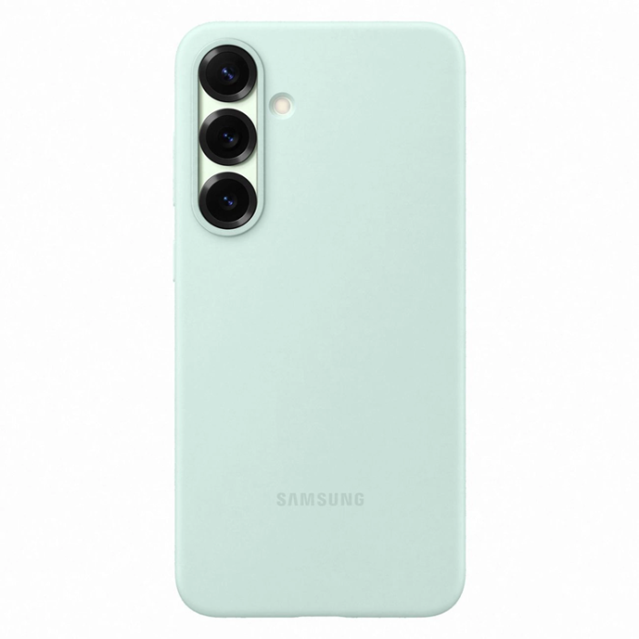 Samsung - Samsung Galaxy S25 Plus Mobilskal Silikon - Mynta