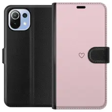Gustaf - Pl&aring;nboksfodral till Xiaomi Mi 11 Lite med Litet Hj&auml;rta