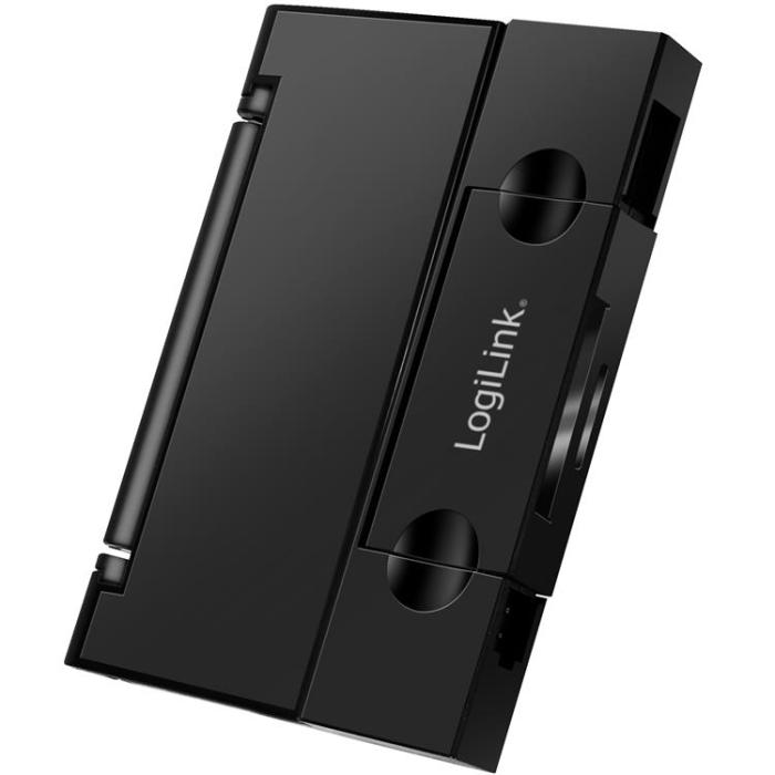 LogiLink - Logilink Minneskortsläsare USB-C Med USB-A MicroSDoch SD-kord