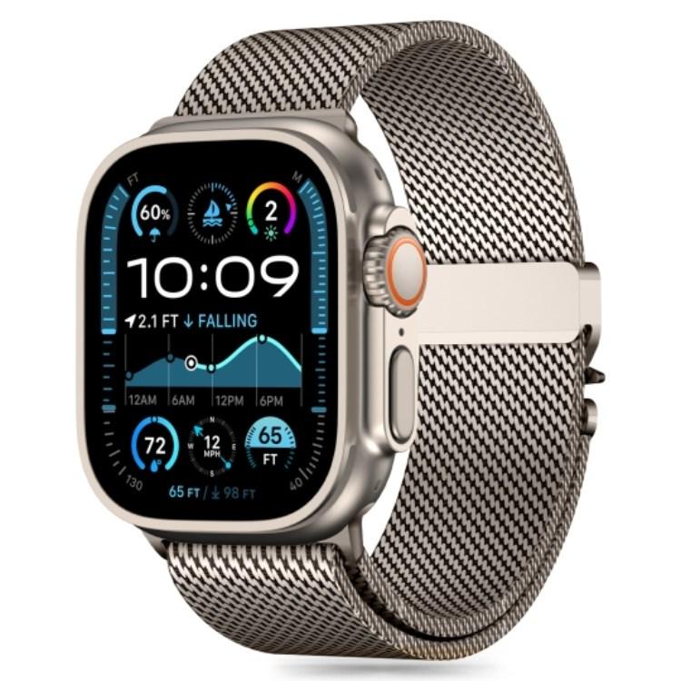 Tech-Protect Apple Watch (44/45/46/49mm) Armband Milano - Titanium | 5123 | AlltMobil