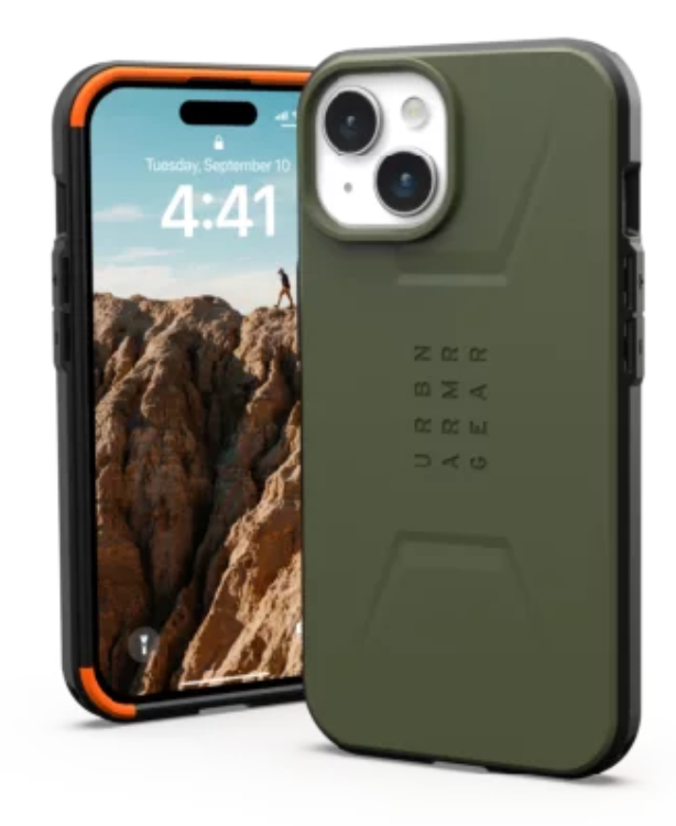 UAG iPhone 15 Plus Mobilskal Magsafe Civilian - Grön | 2353 | AlltMobil