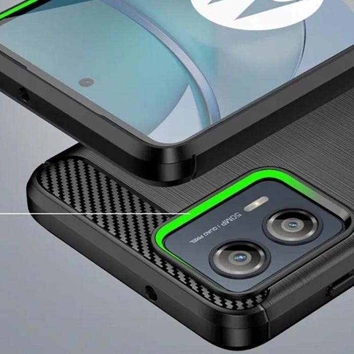 UTGATT - Tech-Protect Motorola Moto G53 5G Mobiskal TPU Carbon - Svart