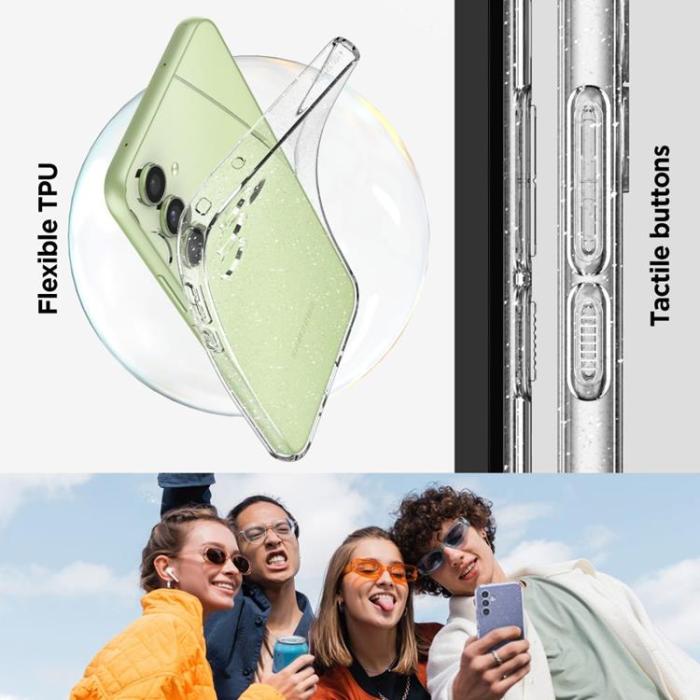 Spigen - Spigen Galaxy A54 5G Mobiskal Liquid Crystal - Glitter