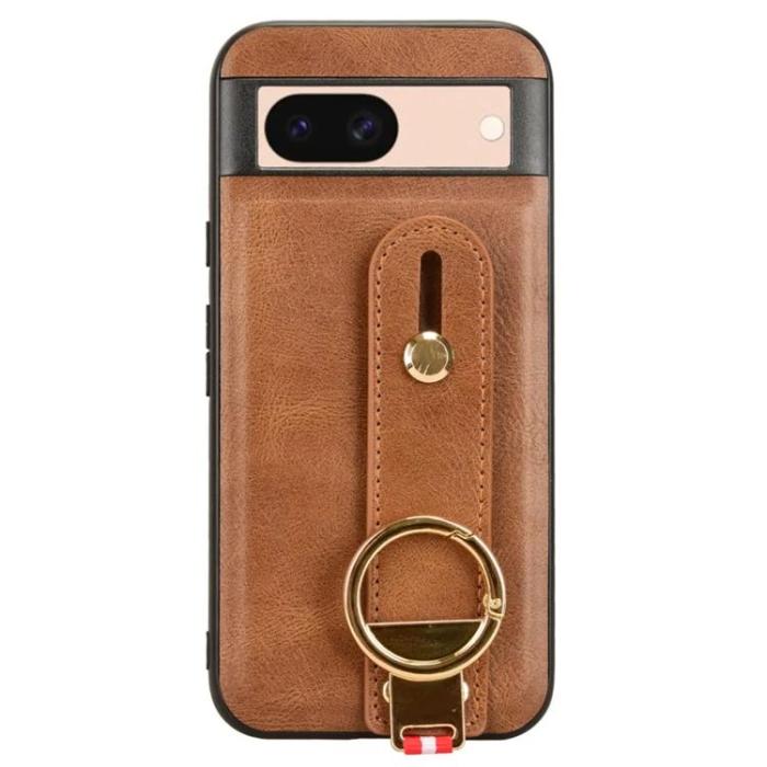 Taltech - Google Pixel 8A Halsbandsskal Ringhållare - Brun