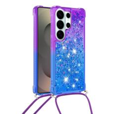 OEM - Mobilskal till Samsung Galaxy S26 Ultra Gradient Quicksand TPU - Lila/Bl&aring;