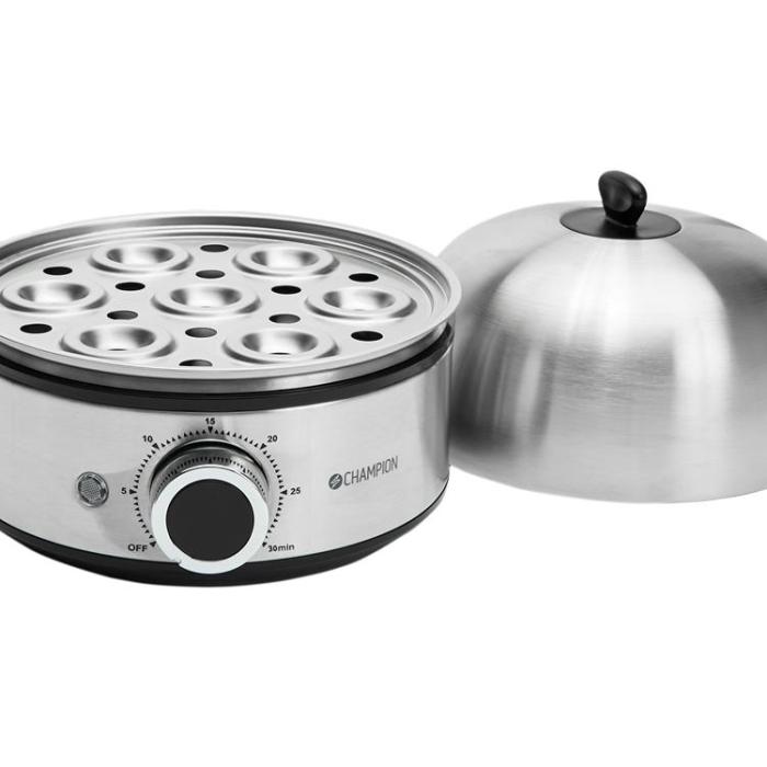 Champion - Champion Äggkokare Timer 7 Ägg EB600 Rostfri