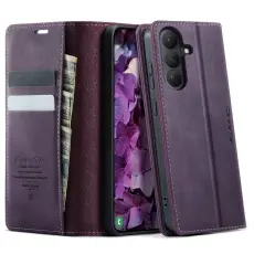 Caseme - CaseMe Pl&aring;nboksfodral f&ouml;r Samsung Galaxy S26 Konstl&auml;der RFID - Lila