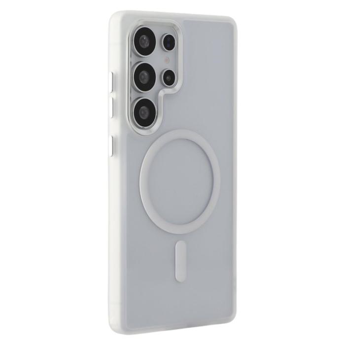 OEM - Mobilskal för Samsung Galaxy S26 Ultra Magnetiskt TPU + PC - Vit