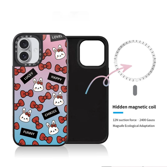 A-One Brand - iPhone 16 Mobilskal MagSafe Aluminium Silikon