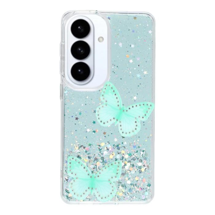 OEM - Mobilskal för Samsung Galaxy S26 Epoxy PVC - Grön